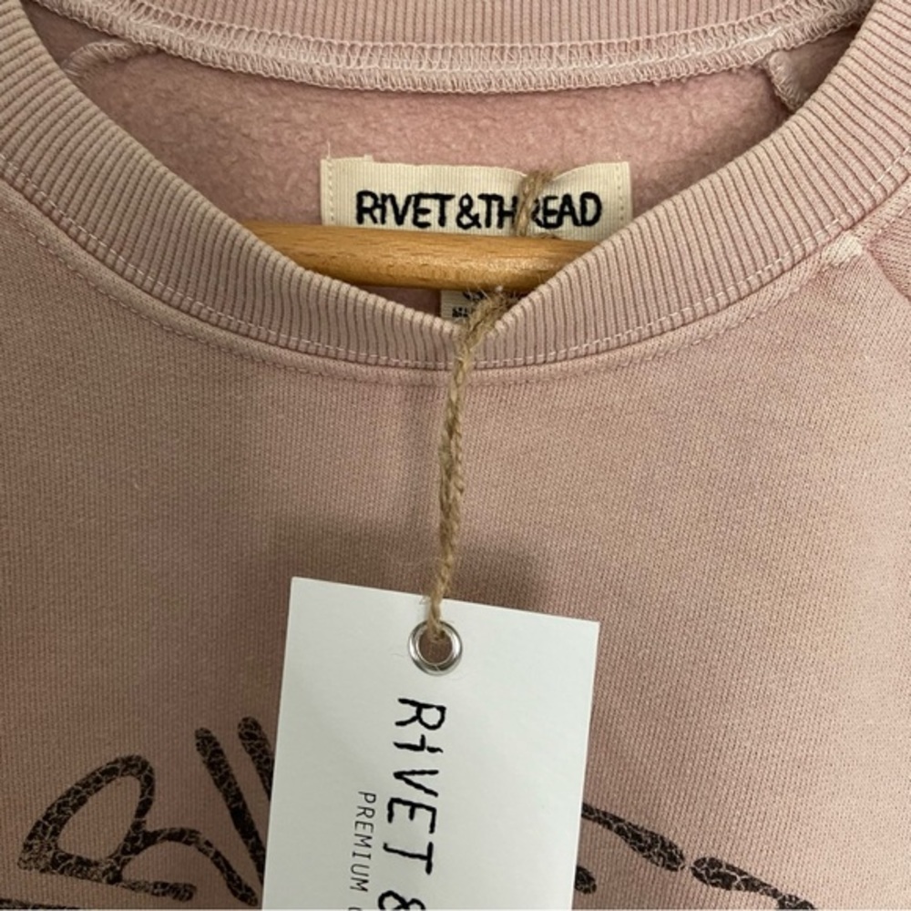 Madewell‎ 
Rivet & Thread Butterfly Raglan Sweatshirt Small NWT - Picture 5 of 6